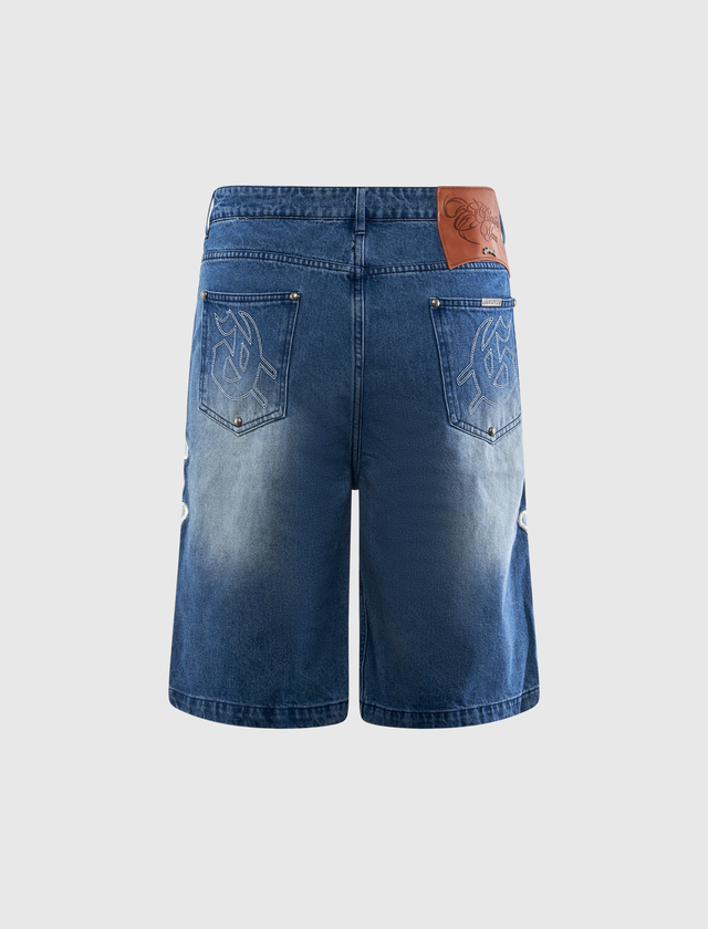 FEMUR DENIM SHORTS