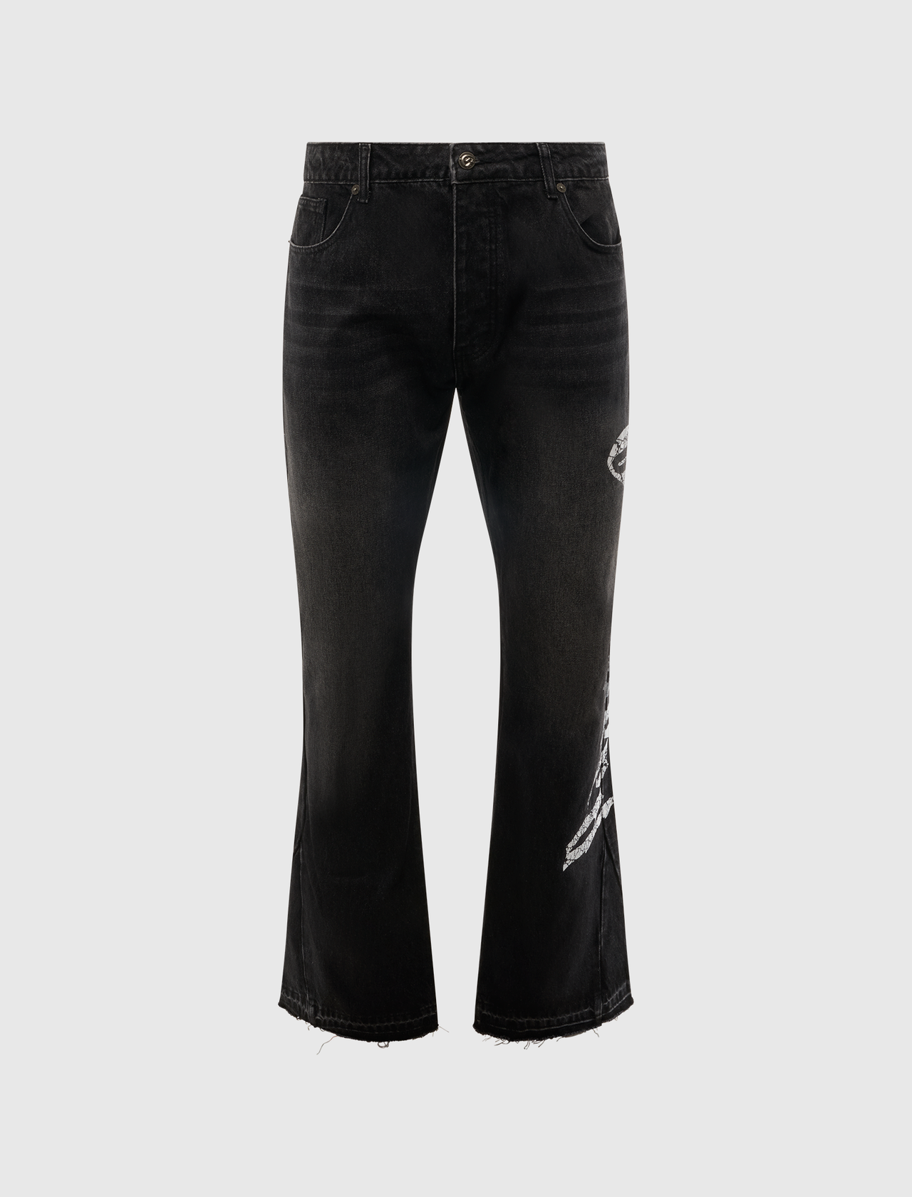 GODSPEED NY OG LOGO FLARED DENIM JEANS – Social Status