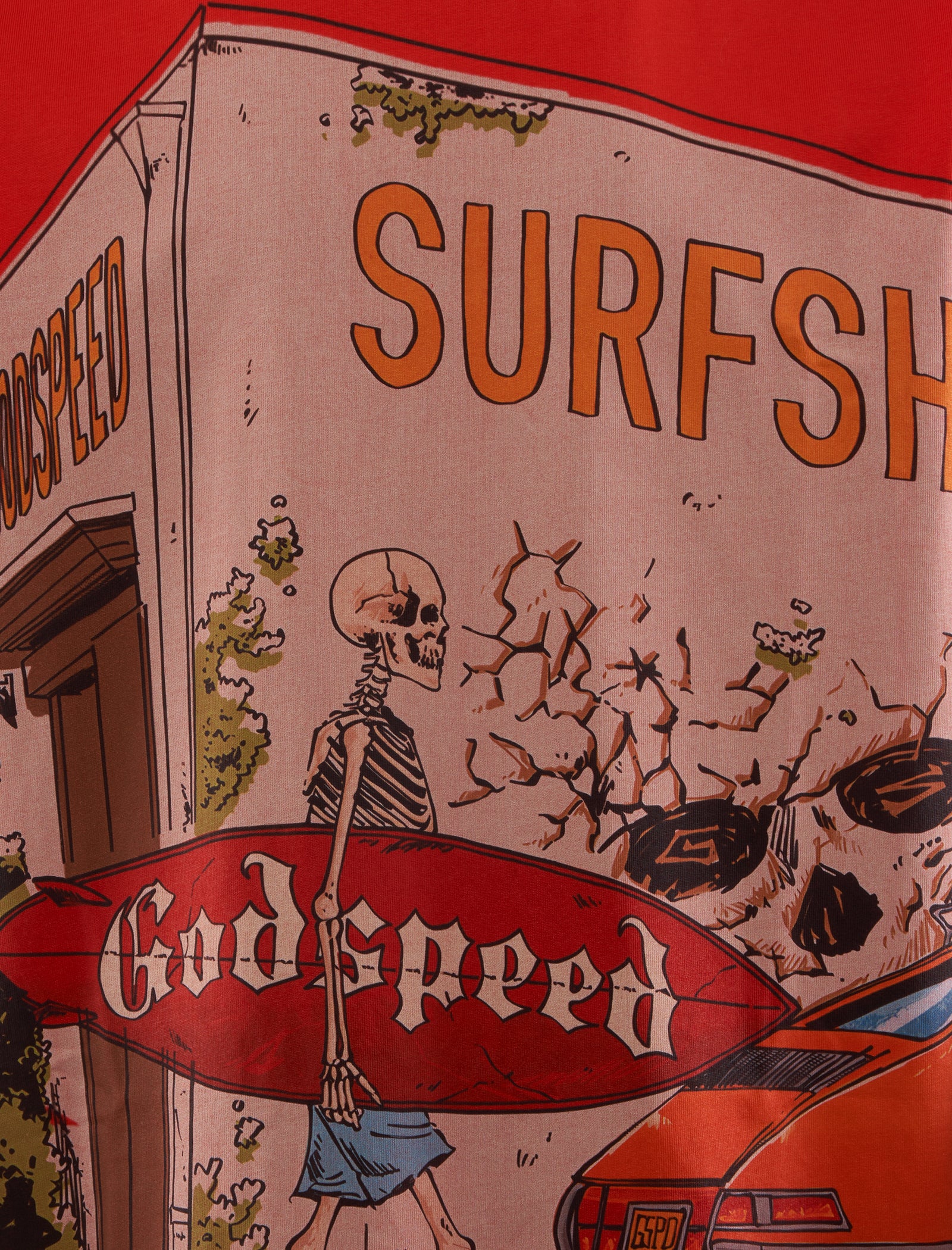 GODSPEED NY GS SURF SHOP TEE – Social Status