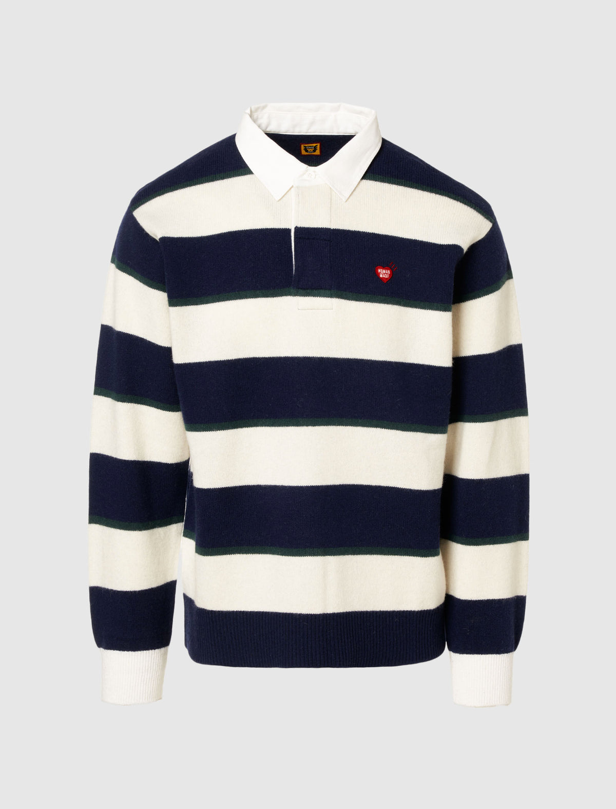 HUMAN MADE RUGBY KNIT SWEATER – Social Status