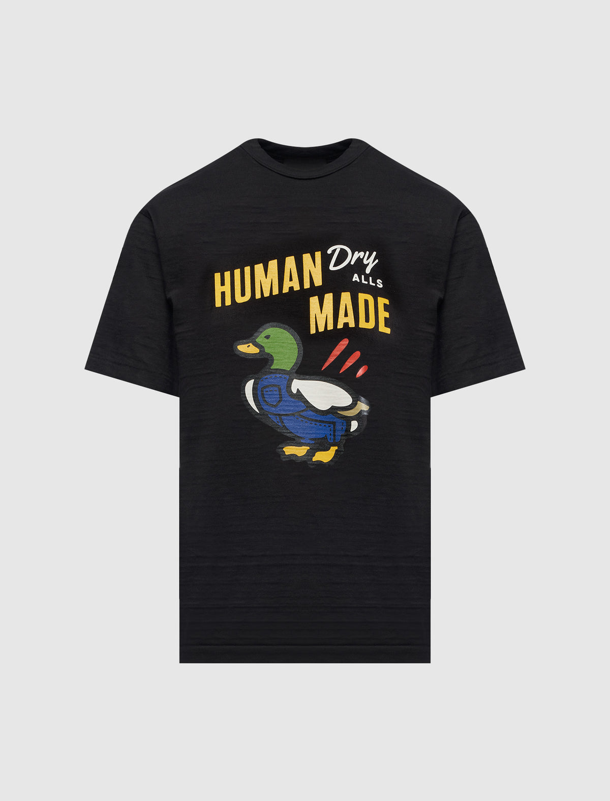 Human Made Duck Overalls Tシャツ ブラック（ソーシャルステータスに 