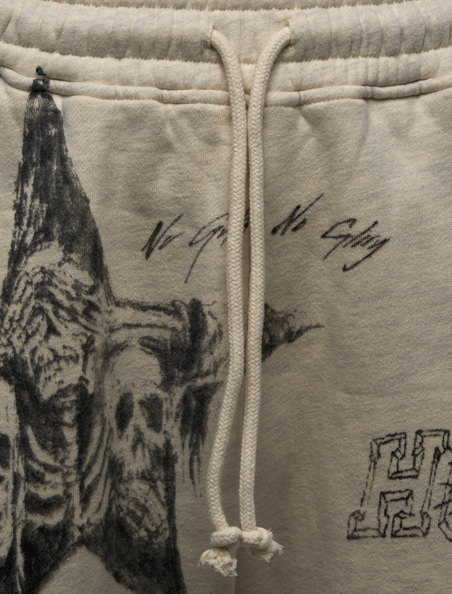 GRAFFITI MIRROR FACE SWEATPANTS
