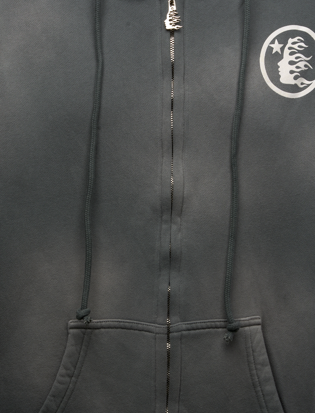 LOGO ZIP HOODIE