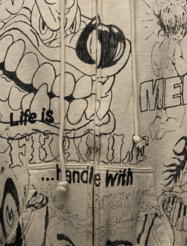 GRAFFITI ZIP-UP