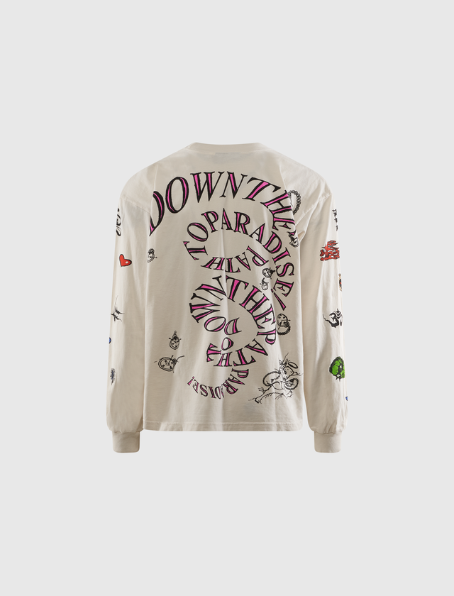 DOWN THE PARADISE PATH LONGSLEEVE