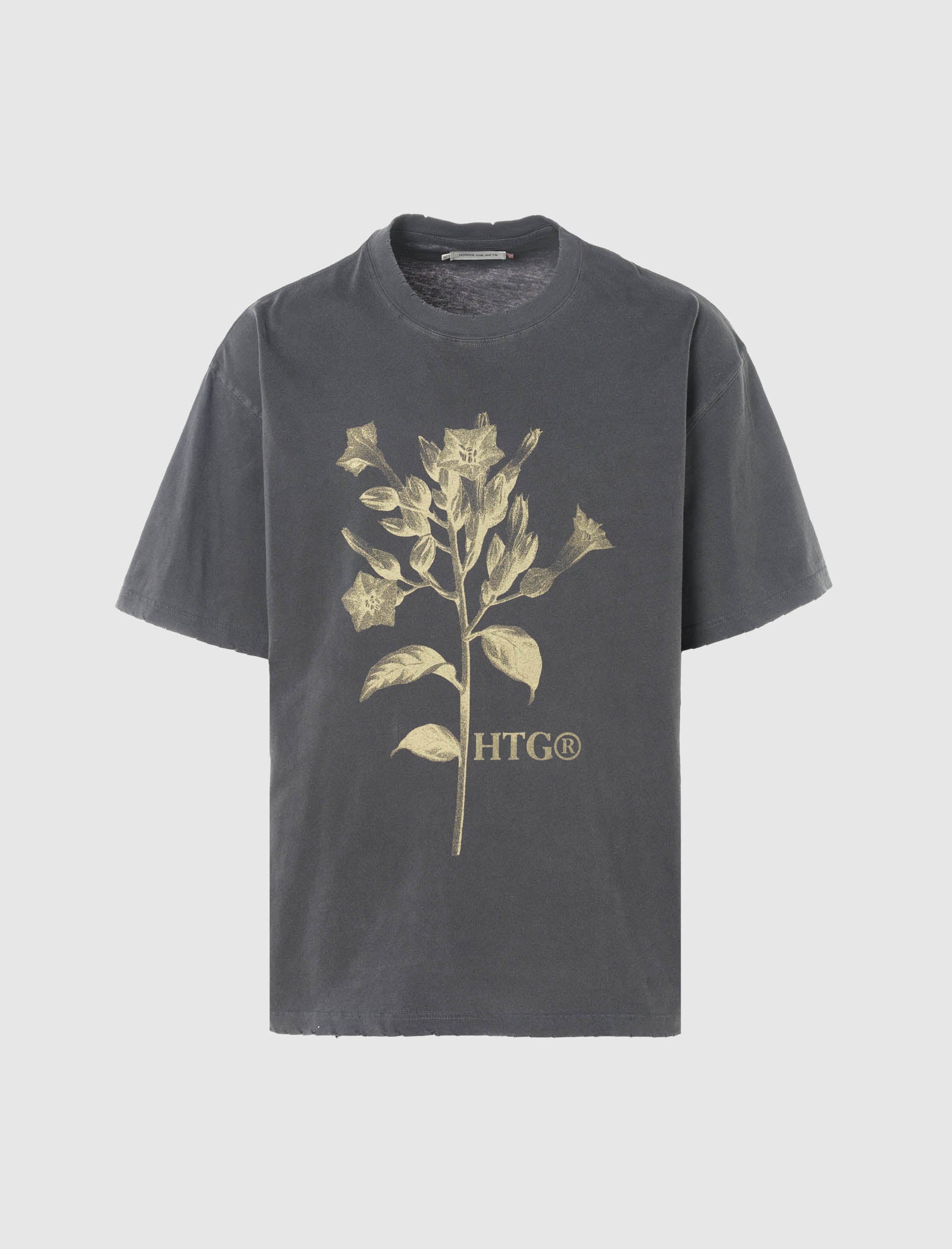 HONOR THE GIFT TOBACCO FLOWER SHORT SLEEVE TEE