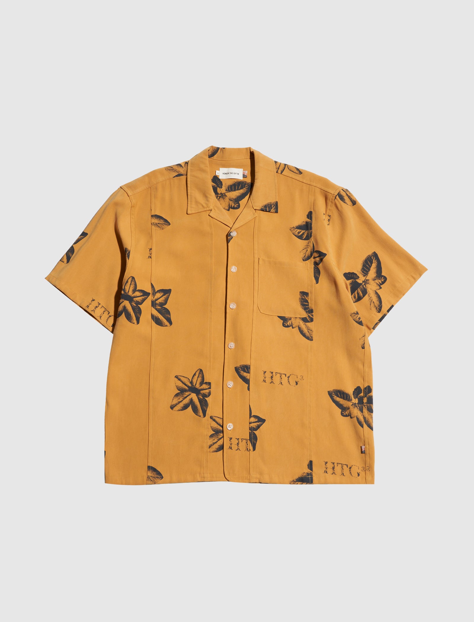 HONOR THE GIFT TOBACCO BUTTON-UP SHIRT