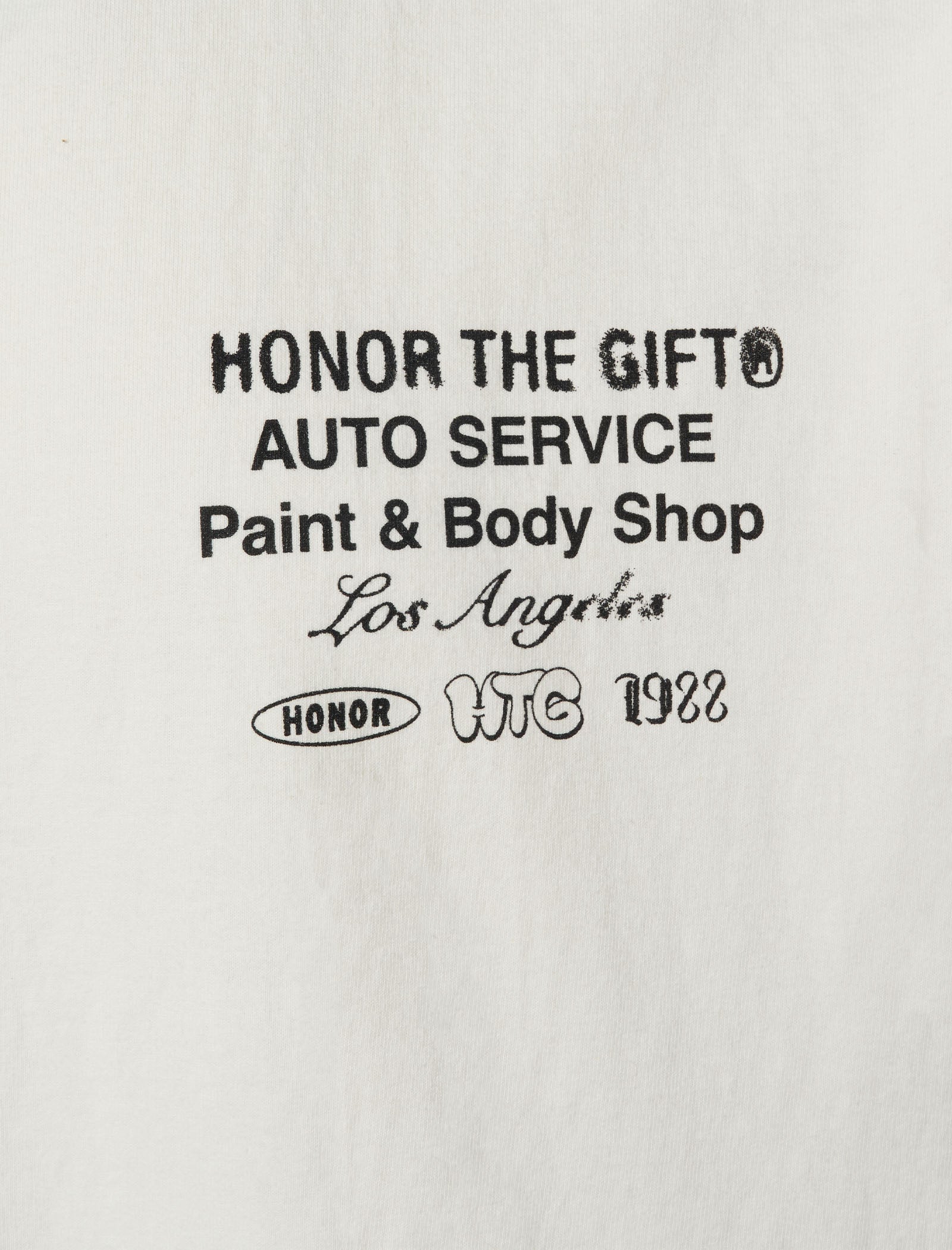 HONOR THE GIFT AUTO SERVICE TEE
