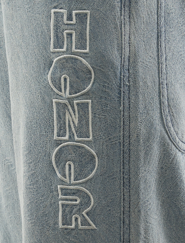 INDIGO WIDE LEG PANT