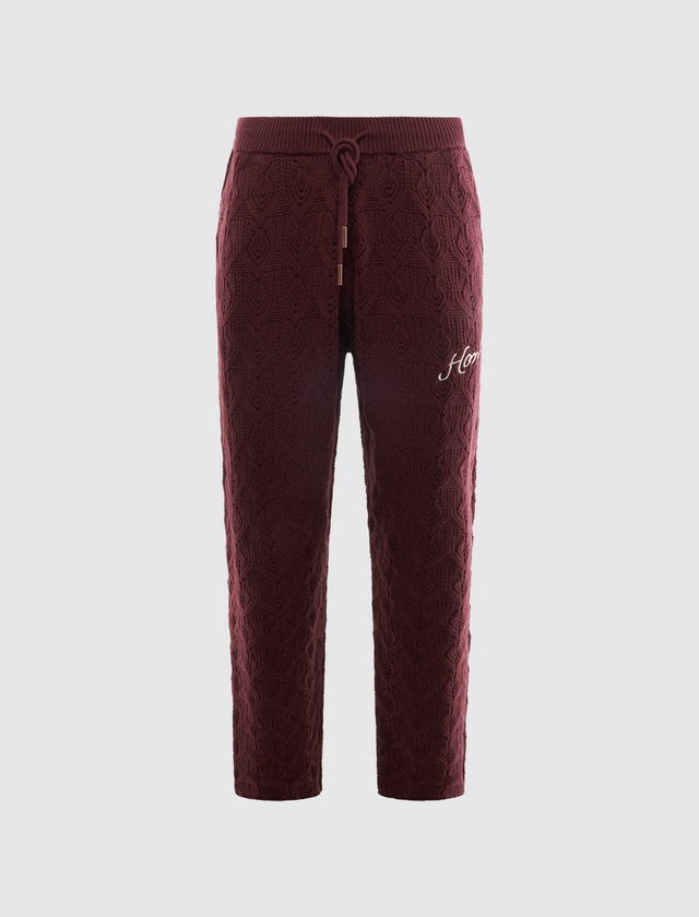 CABLE KNIT PANT