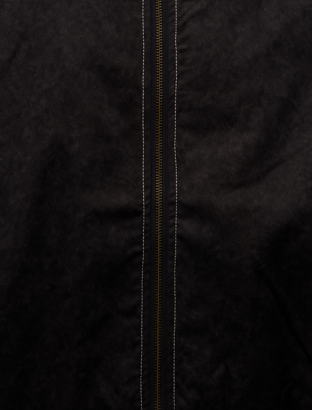 TWILL HOODED JACKET