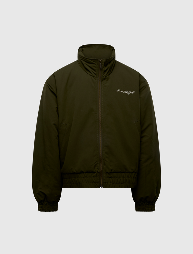 SCRIPT PUFFER JACKET