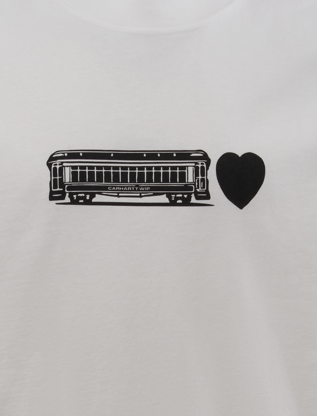 DECONSTRUCTED LABEL T-SHIRT