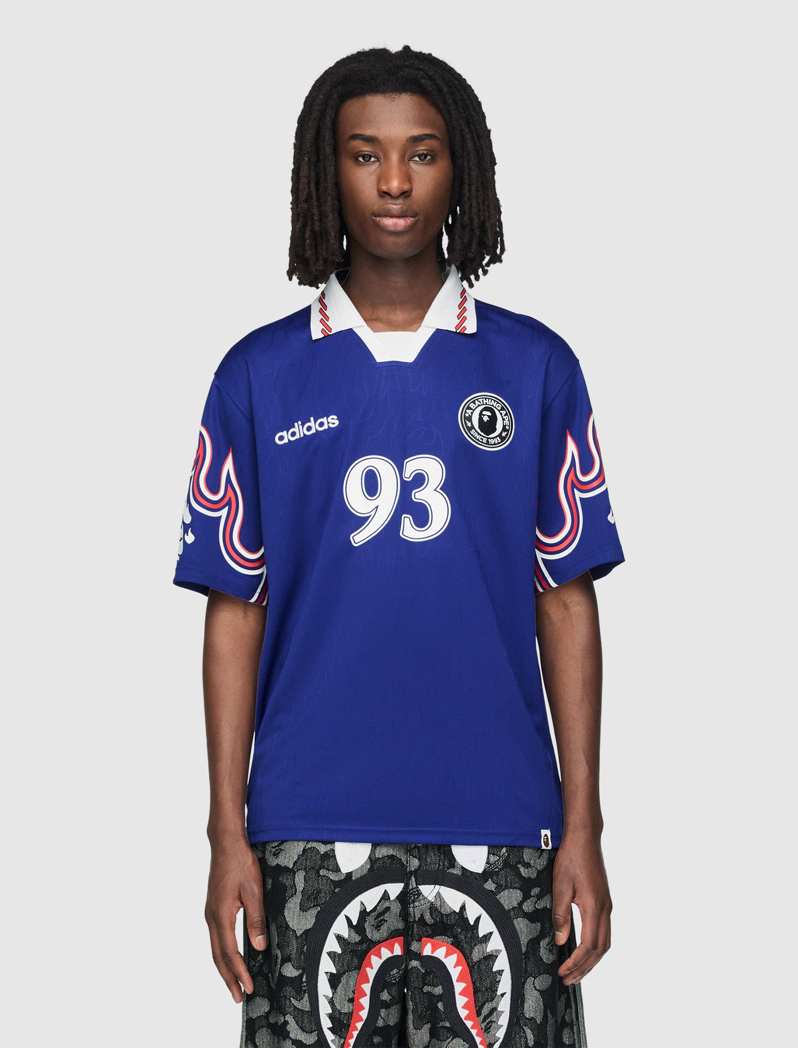 ADIDAS x BAPE SSL FLAME JERSEY – Social Status
