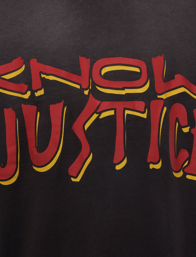 KNOW JUSTICE KNOW PEACE BOXY TEE