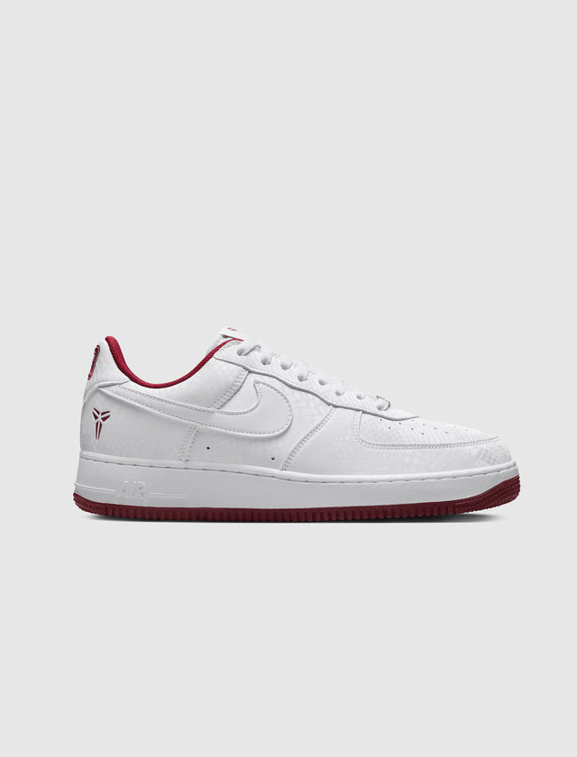 KOBE AIR FORCE 1 LOW "WHITE/TEAM RED"