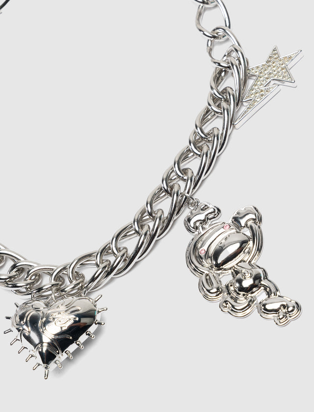 MULTI LOGO NECKLACE