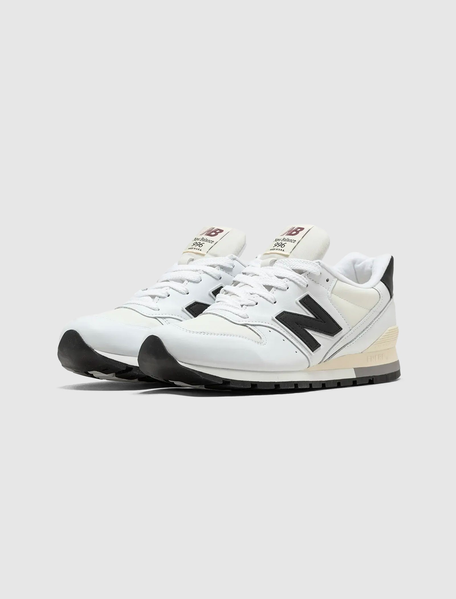 996 MADE IN USA "WHITE/BLACK"