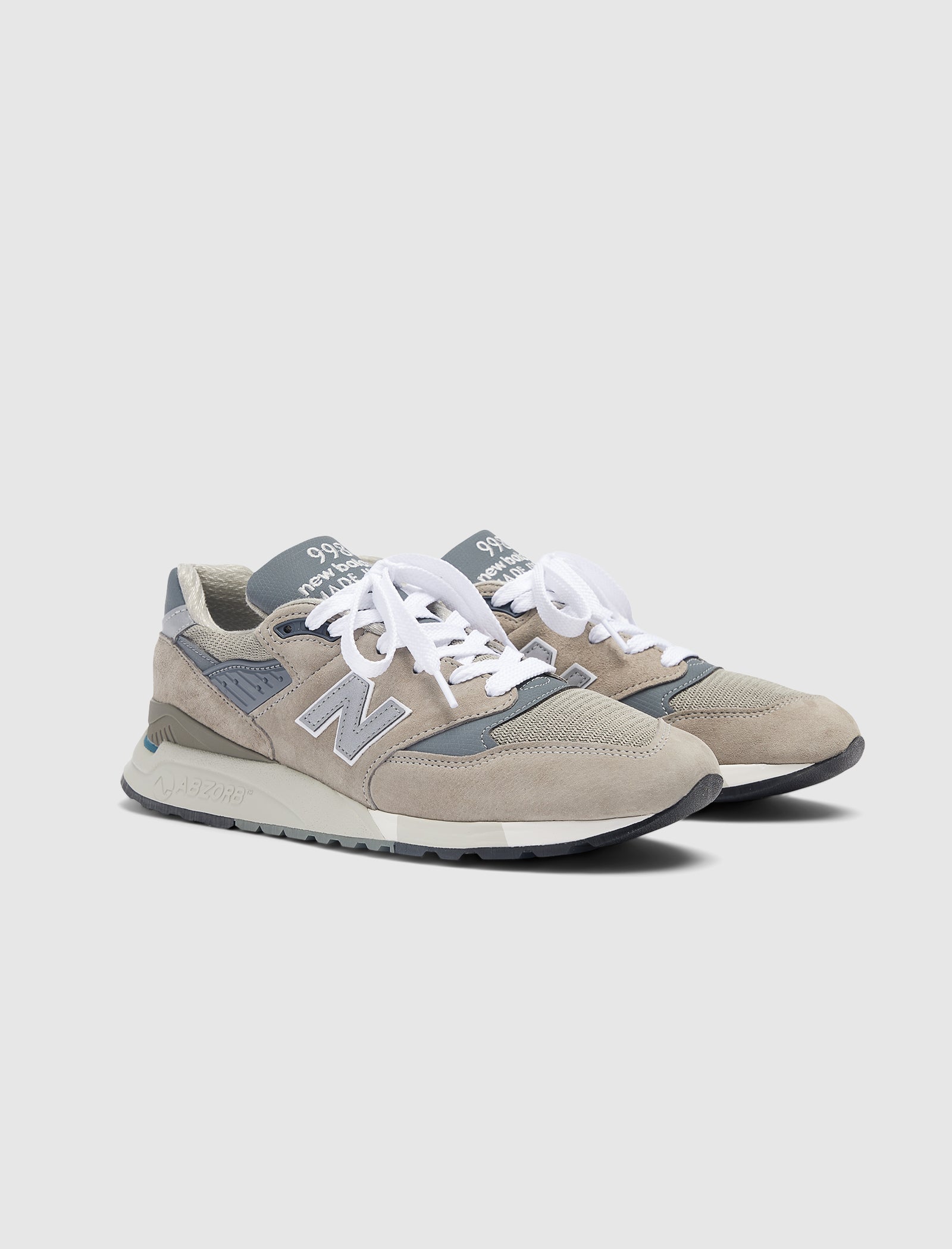 MADE IN USA 998 "GREY/SILVER"