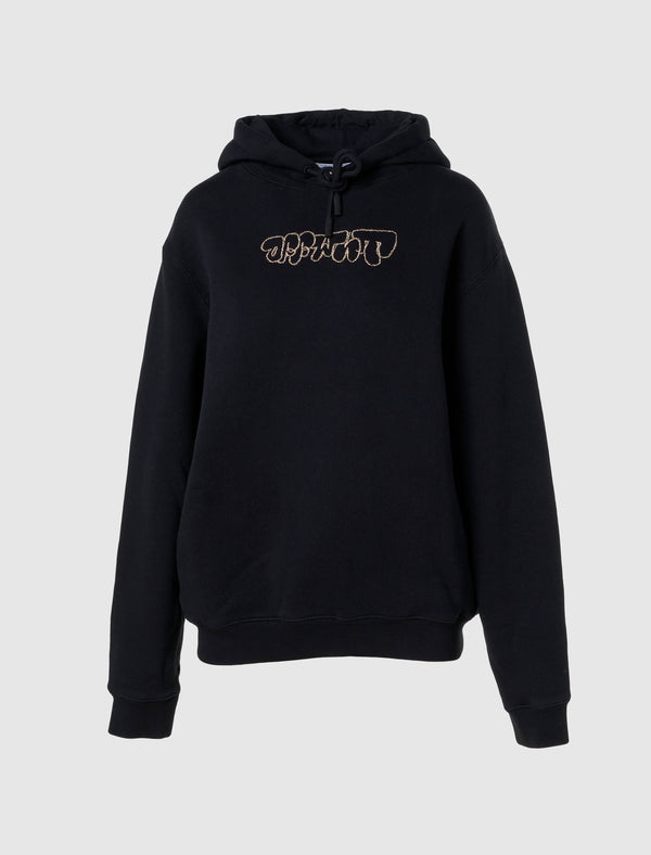 WOMEN'S EMBROIDERED SKETCH HOODIE
