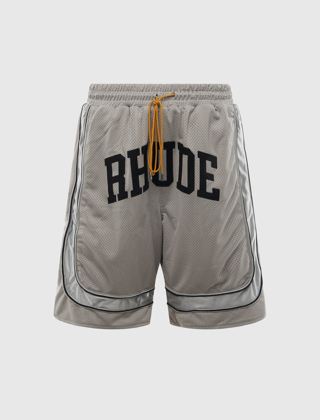 WEITE MESH-SHORTS MIT COLLEGE-LOGO