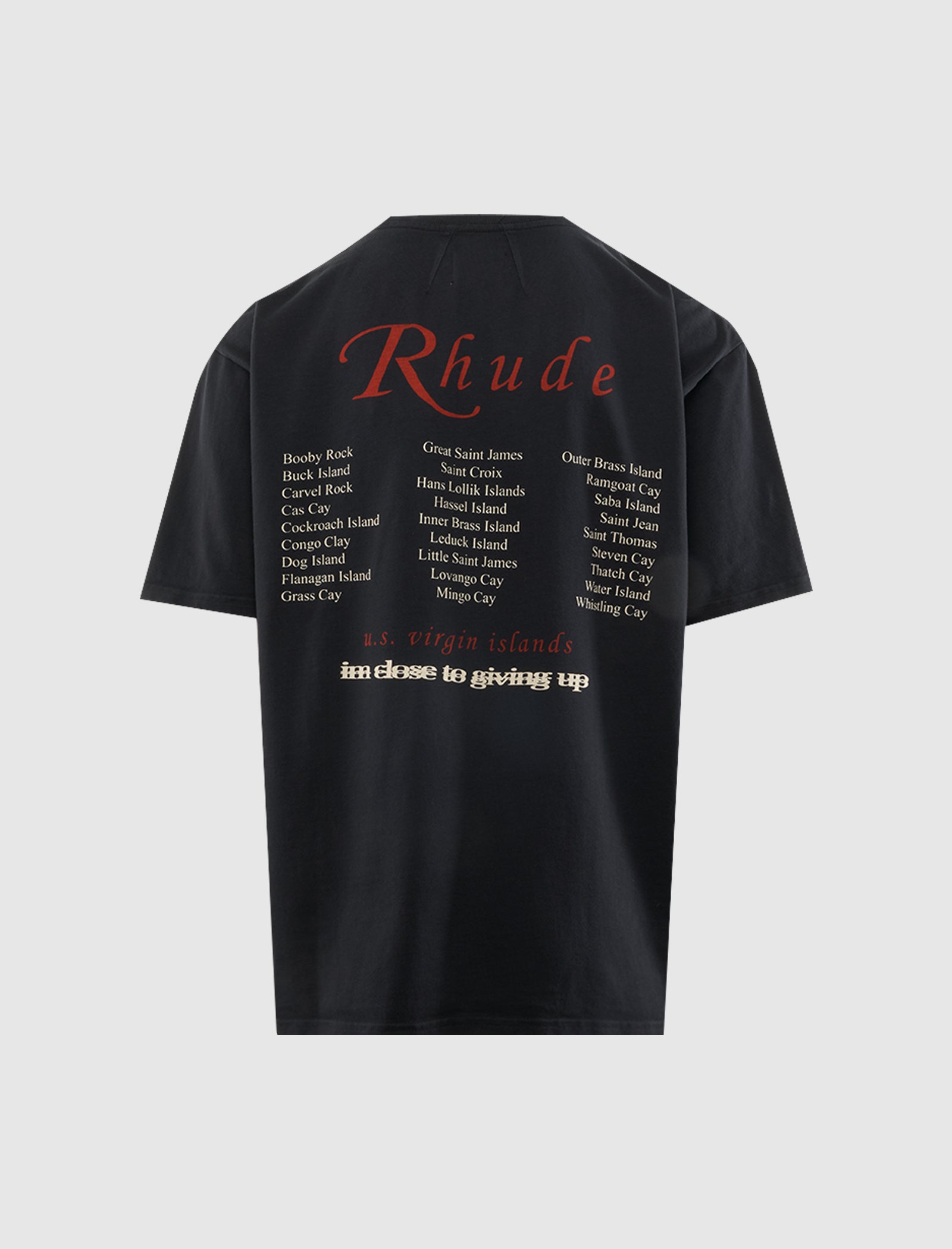 RHUDE USVI REGATTA TOUR TEE – Social Status