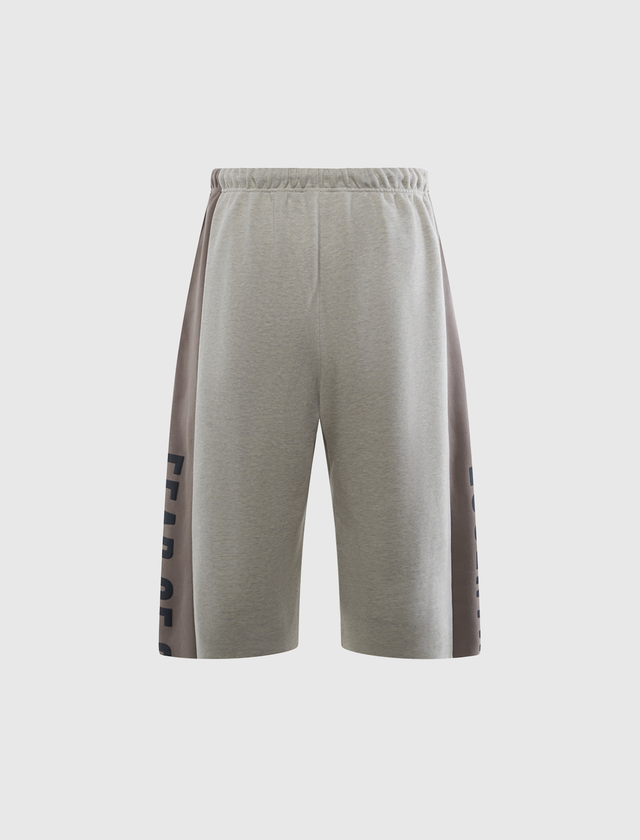 PANELLED RAW CUT OFF SWEATPANT