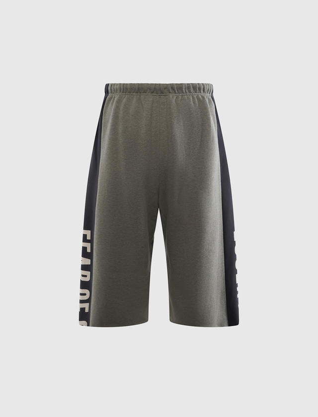 PANELLED RAW CUT OFF SWEATPANT