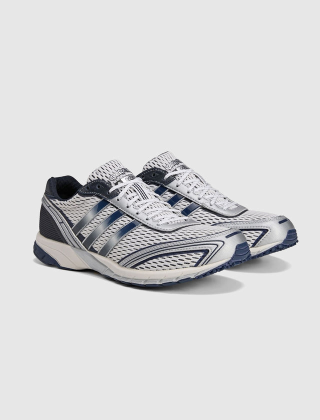 SPORTY AND RICH X ADIZERO ADIOS "WHITE/NAVY"
