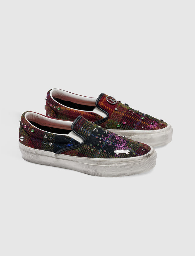 VANS LX OLD CLASSIC SLIP ON X HARRIS TWEED
