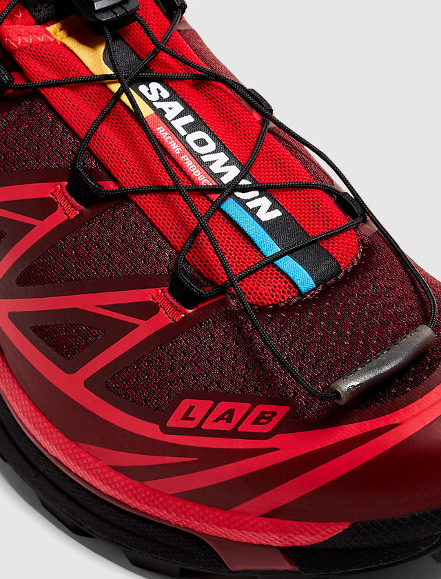 SALOMON XT-6 "RUM RAISIN/HIGH RISK RED/FIRED BRICK"