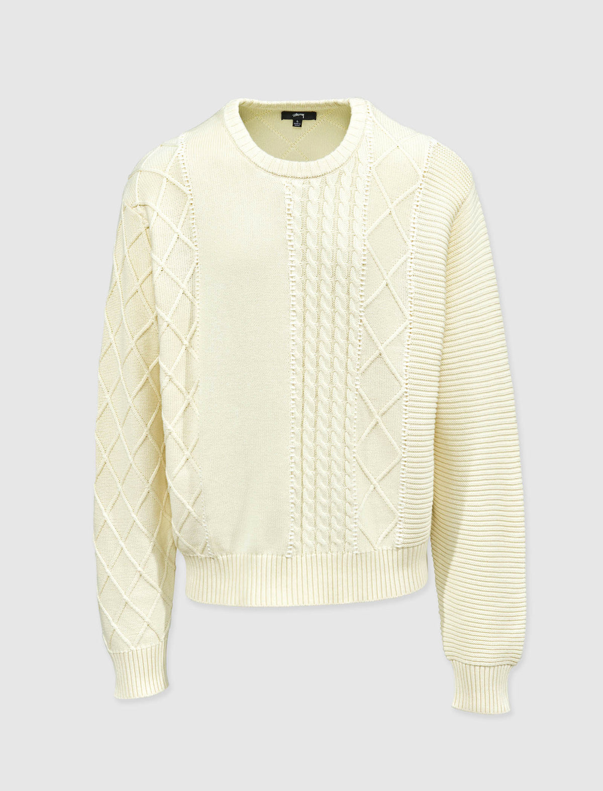 STÜSSY PATCHWORK SWEATER – Social Status