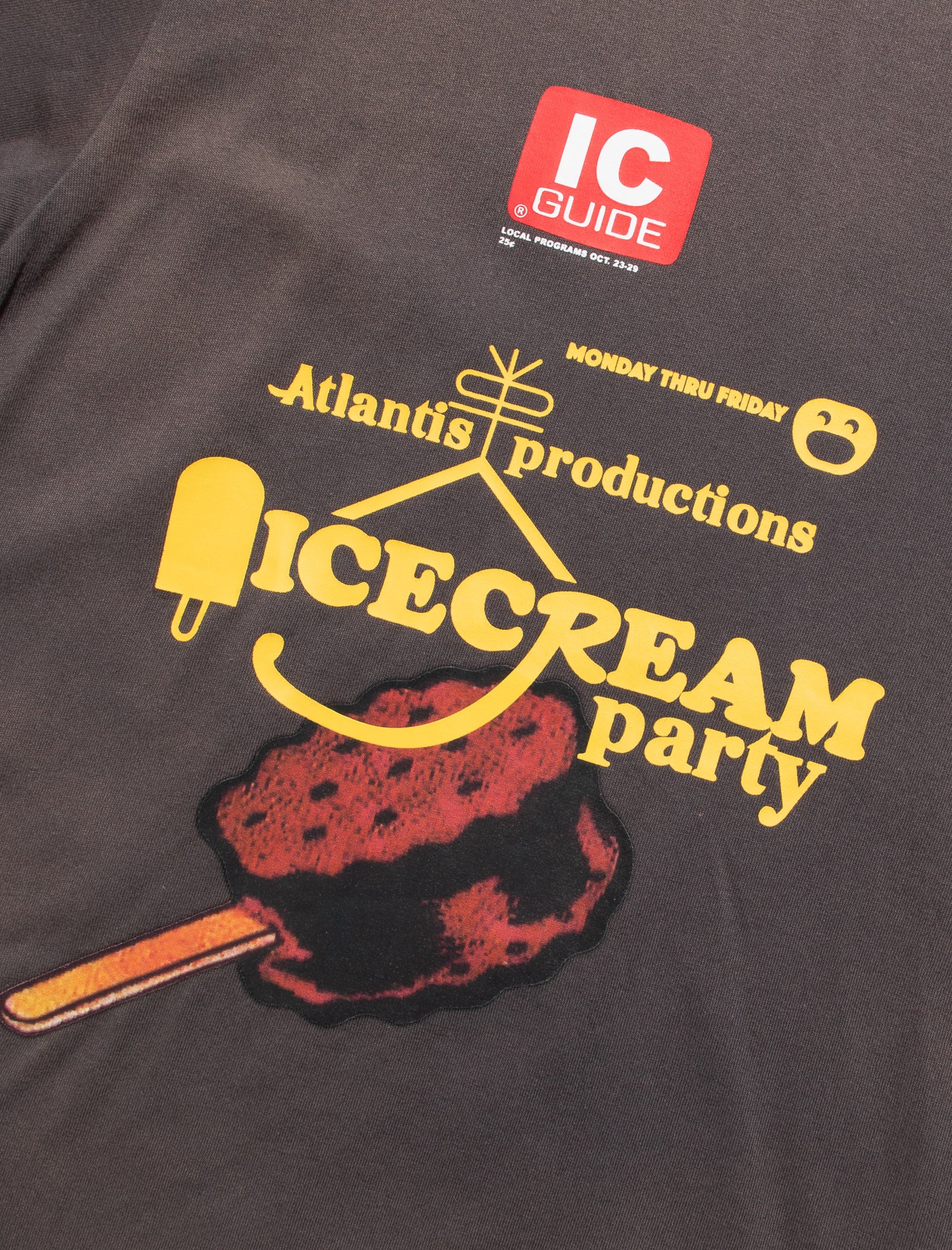 ICECREAM CHECK IN FOR 4 LAUGHS TEE