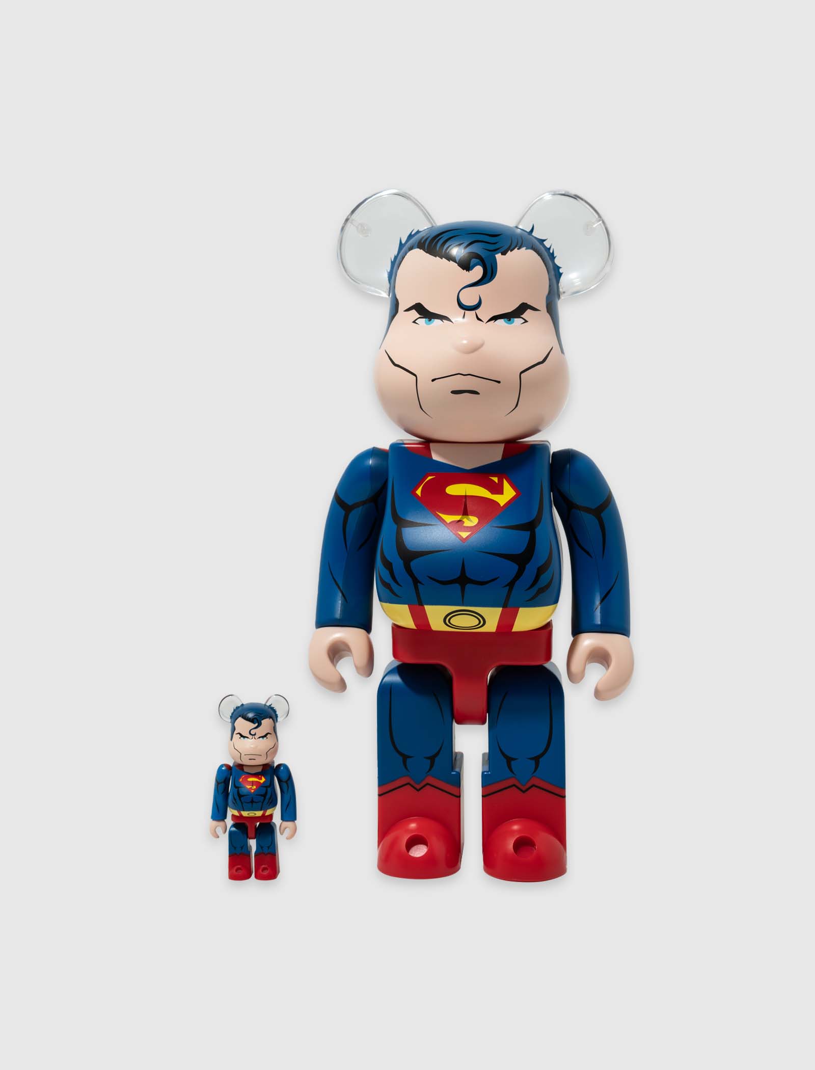 MEDICOM SUPERMAN (BATMAN HUSH VERSION) 100% & 400% BE@RBRICK SET