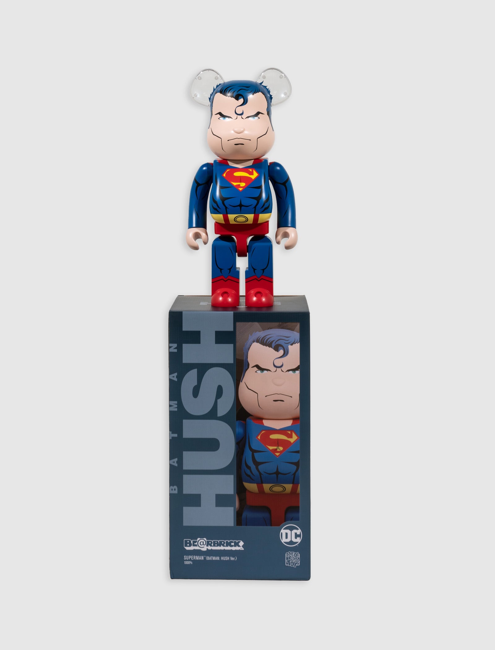 MEDICOM SUPERMAN (BATMAN HUSH VERSION) 1000% BE@RBRICK