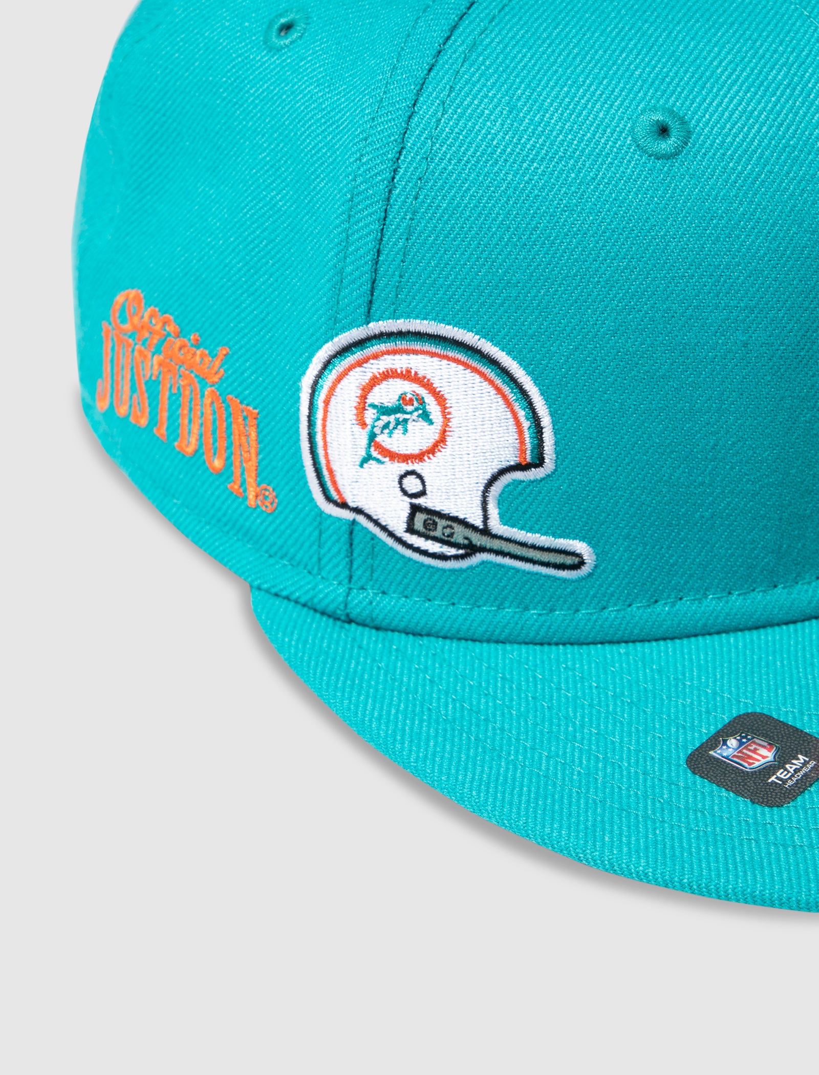 NEW ERA x JUST DON MIAMI DOLPHINS HAT