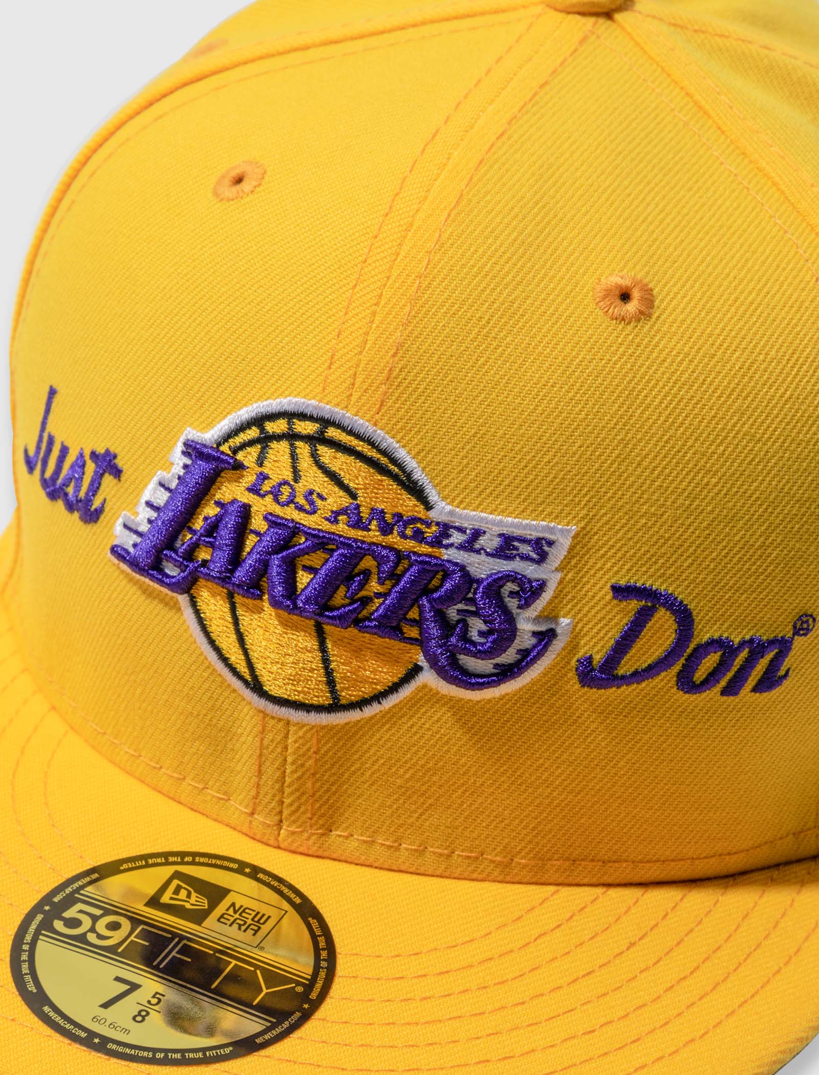 NEW ERA JUST DON LA LAKERS FITTED HAT