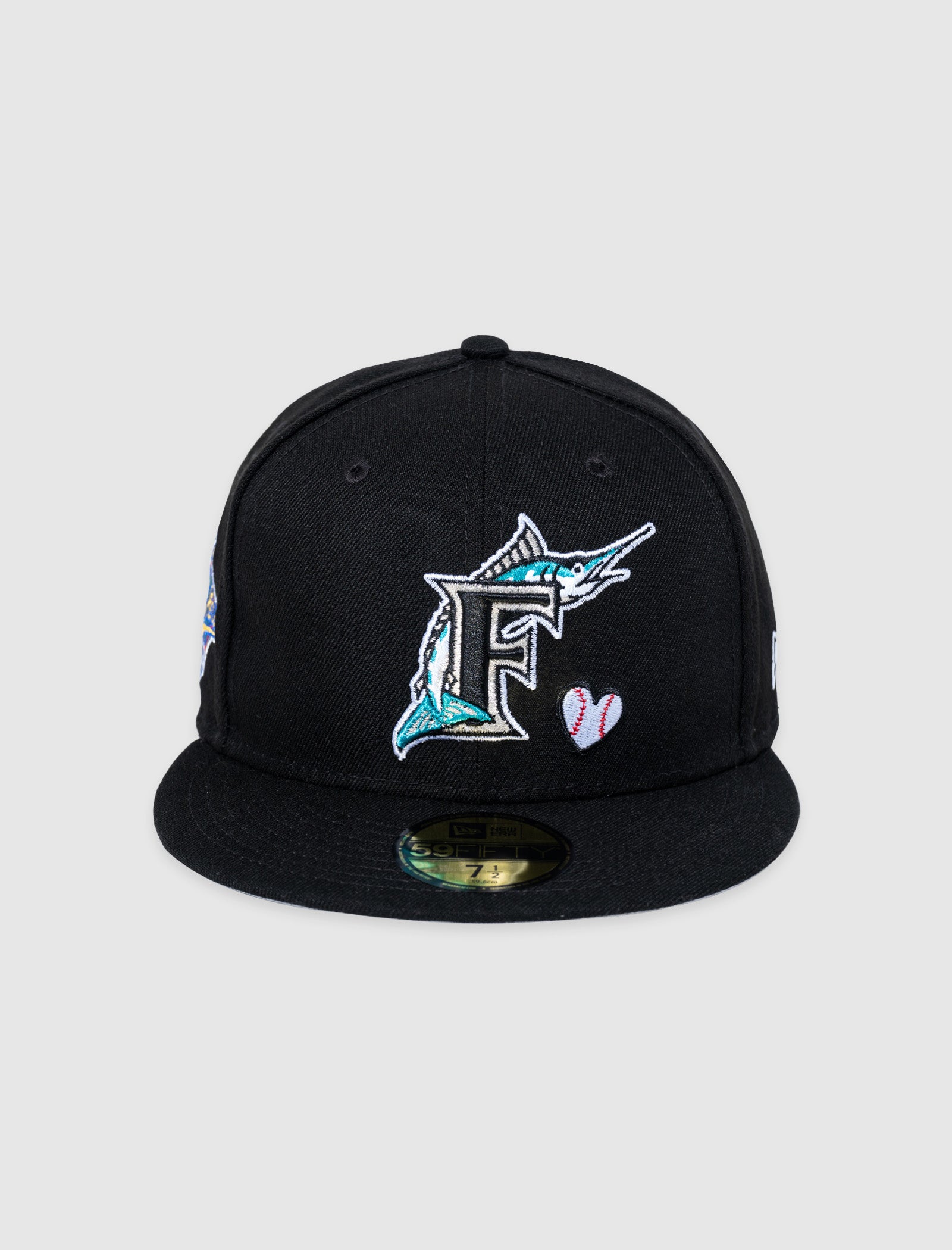 New Era fl Marlins Hat 7 1/4
