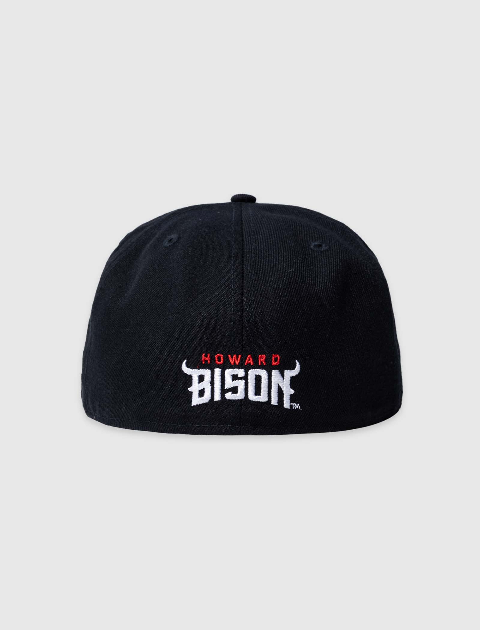 NEW ERA HOWARD BISONS FITTED HAT