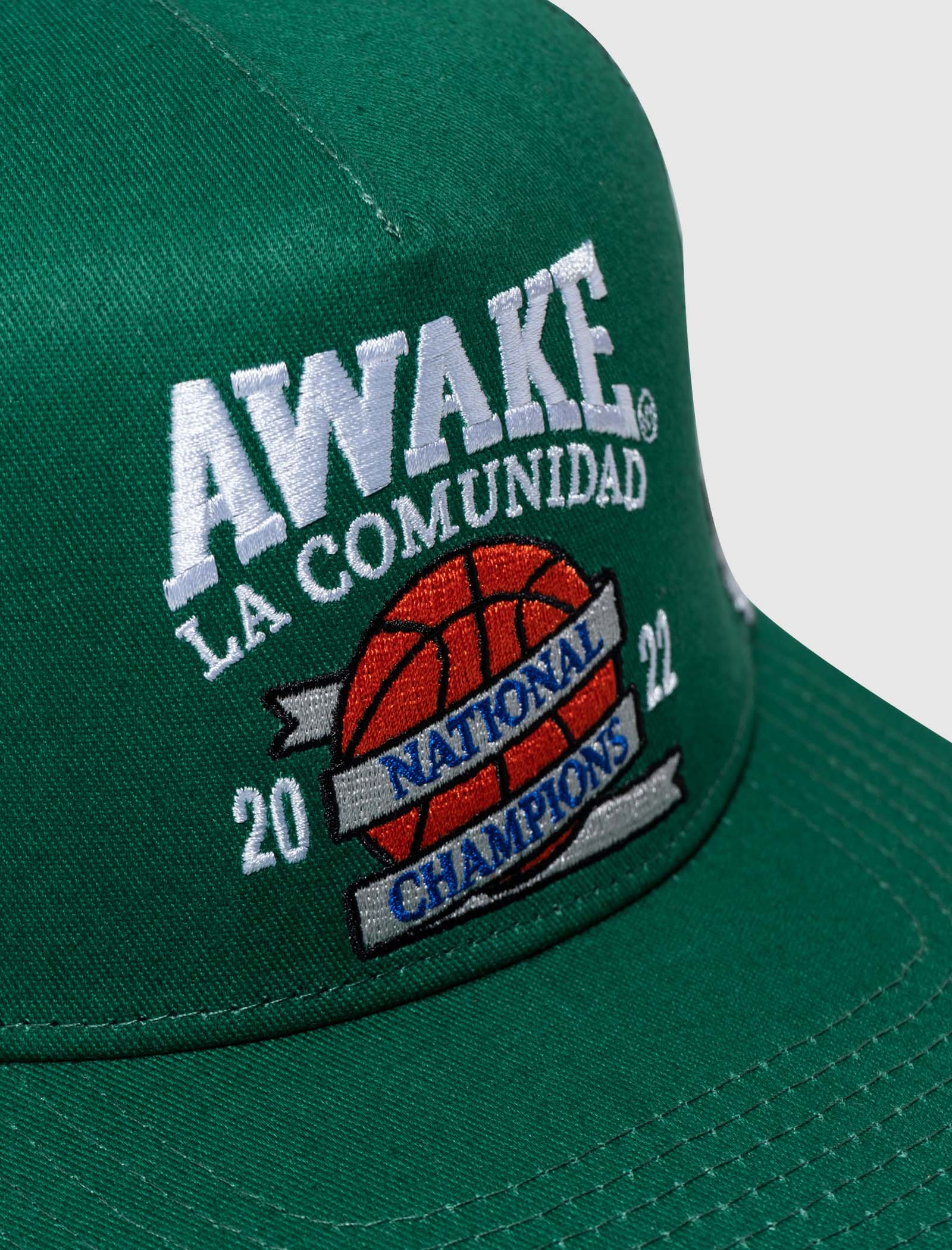 AWAKE NY NATIONAL CHAMPIONS TRUCKER HAT
