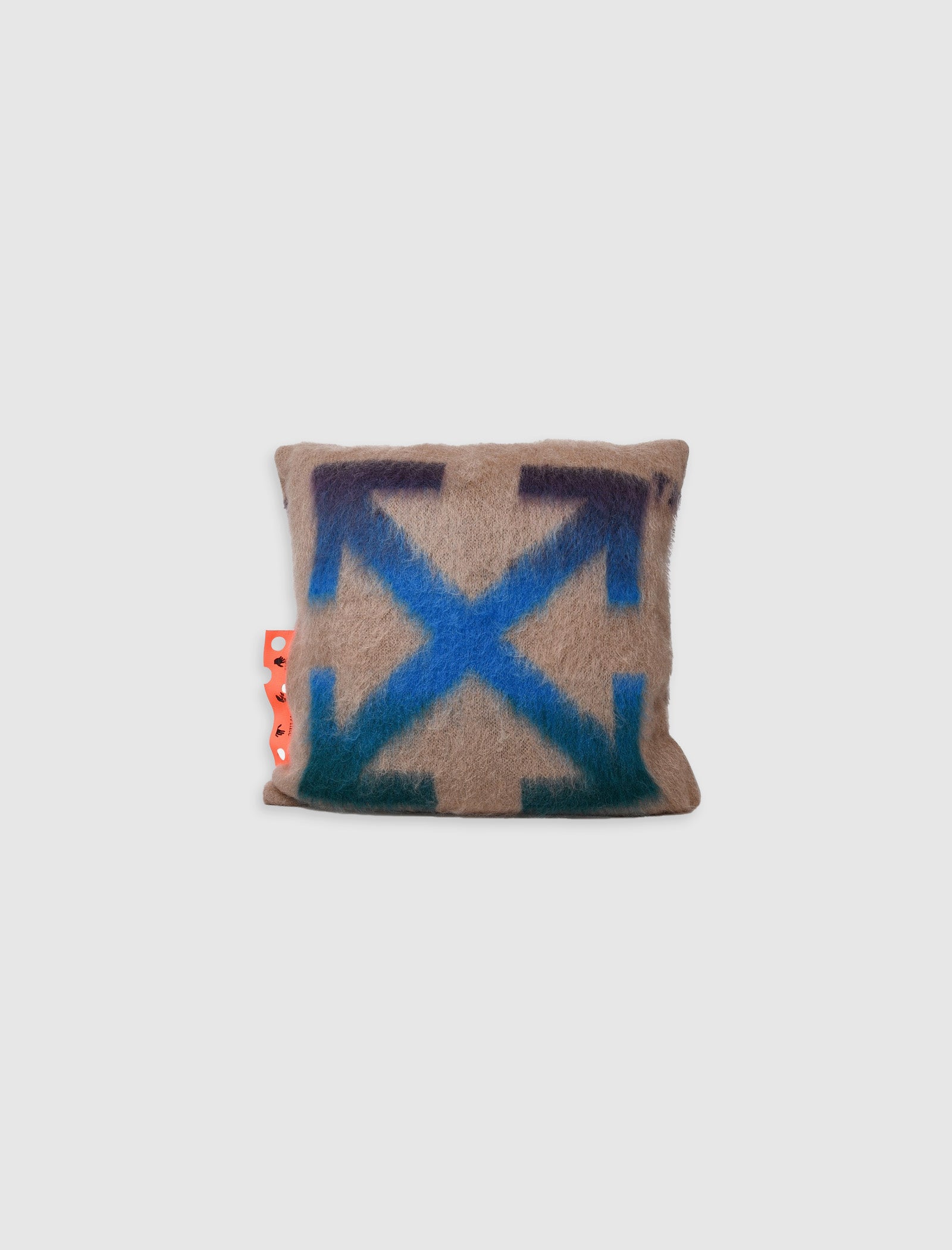 OFF-WHITE SMALL MOHAIR PILLOW