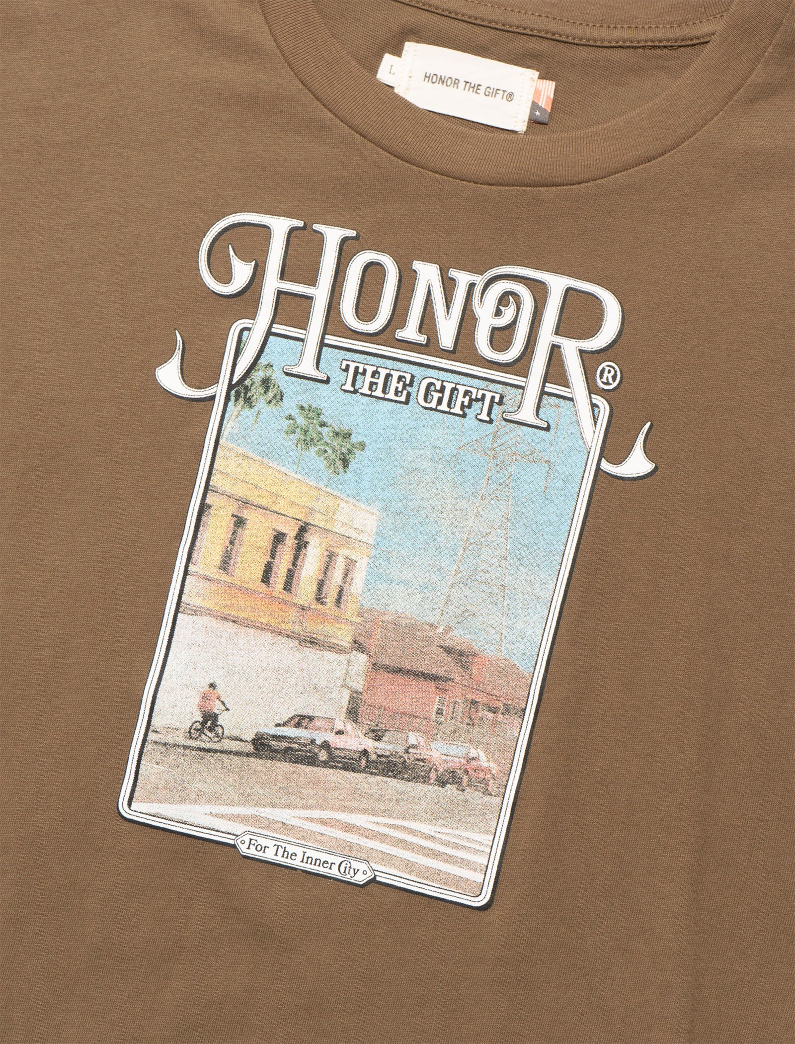 HONOR THE GIFT WOMEN'S OUR BLOCK SHORT SLEEVE TEE