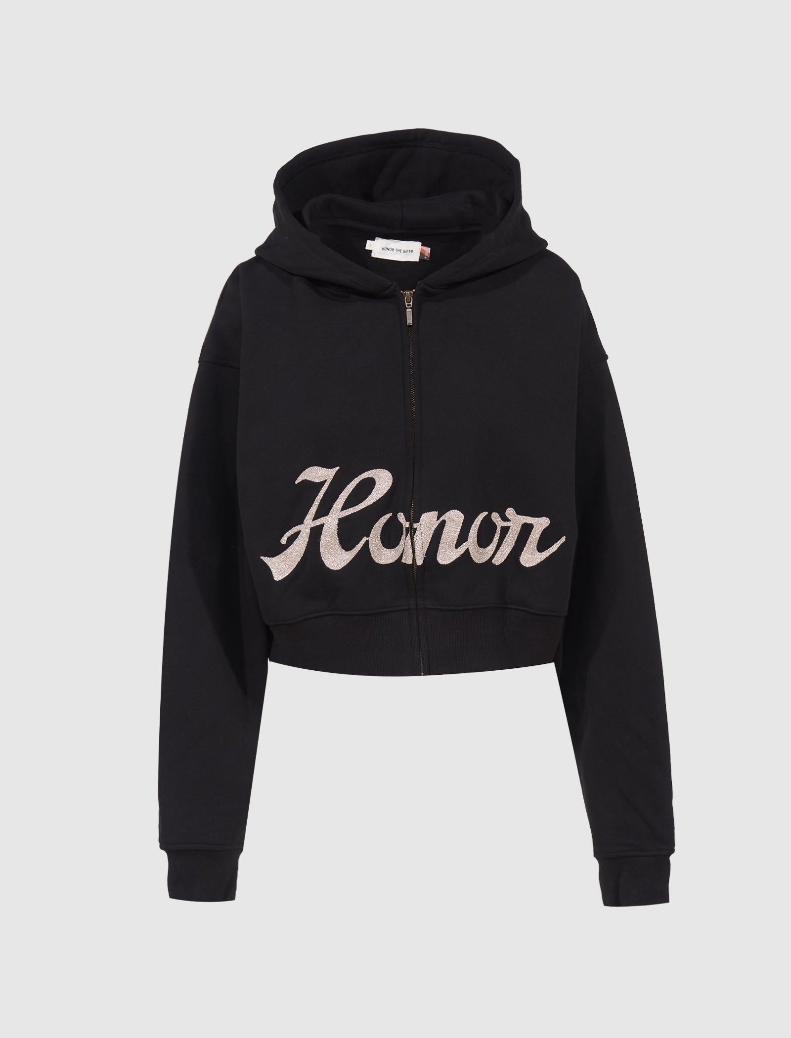 HONOR THE GIFT WOMEN'S CROPPED HOODIE